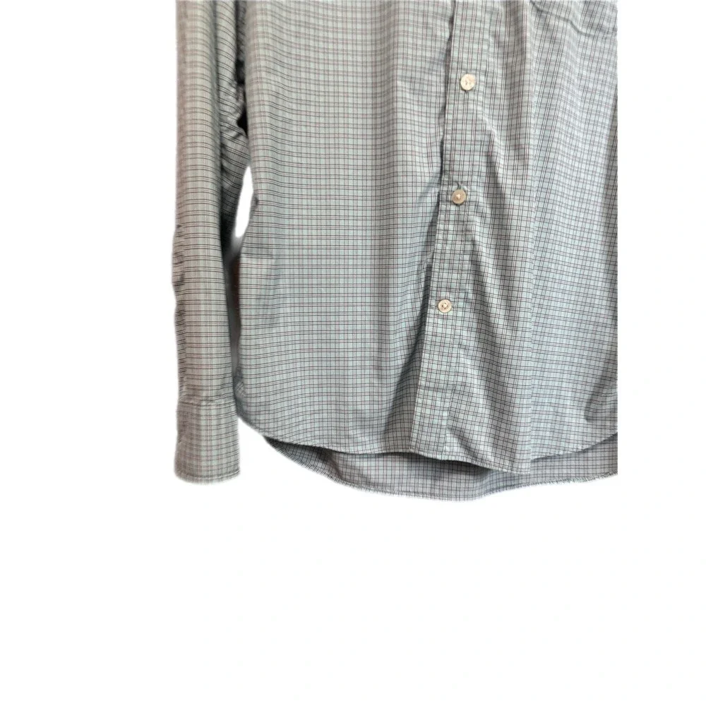Vineyard‎ Vines Button Down Mens S Green Excellent On-The-Go Performance Plaid
